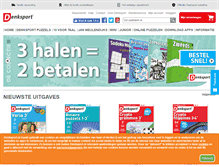 Tablet Screenshot of denksport.nl